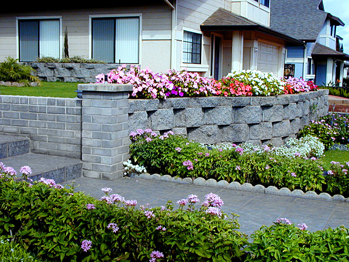 residential garden wall