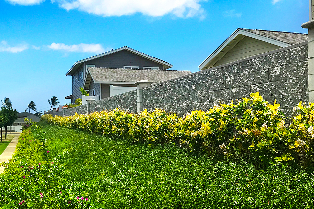 garden wall landscape