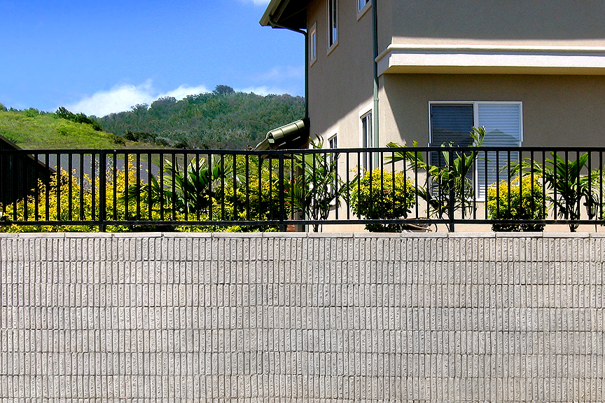 concrete edgers and grass